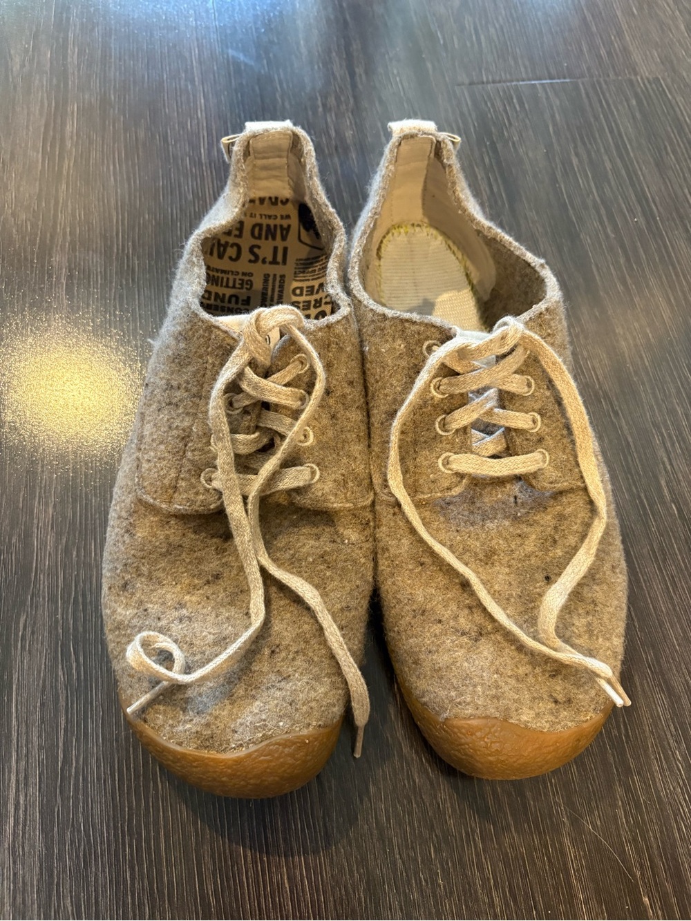 KEEN Mosey Chukka felt shoes 11.5